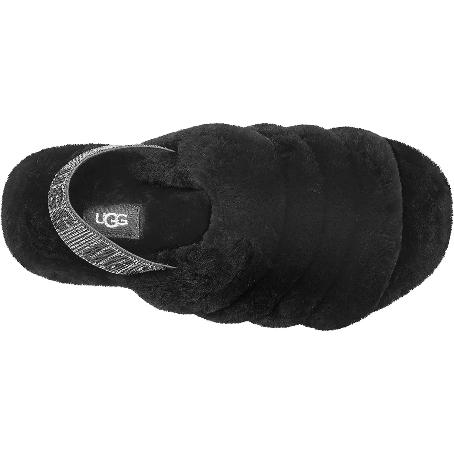 Women's UGG Fluff Yeah Bling Black Sheepskin