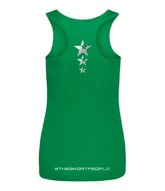 Women's Vest | FLANCI Logo High Viz | Green