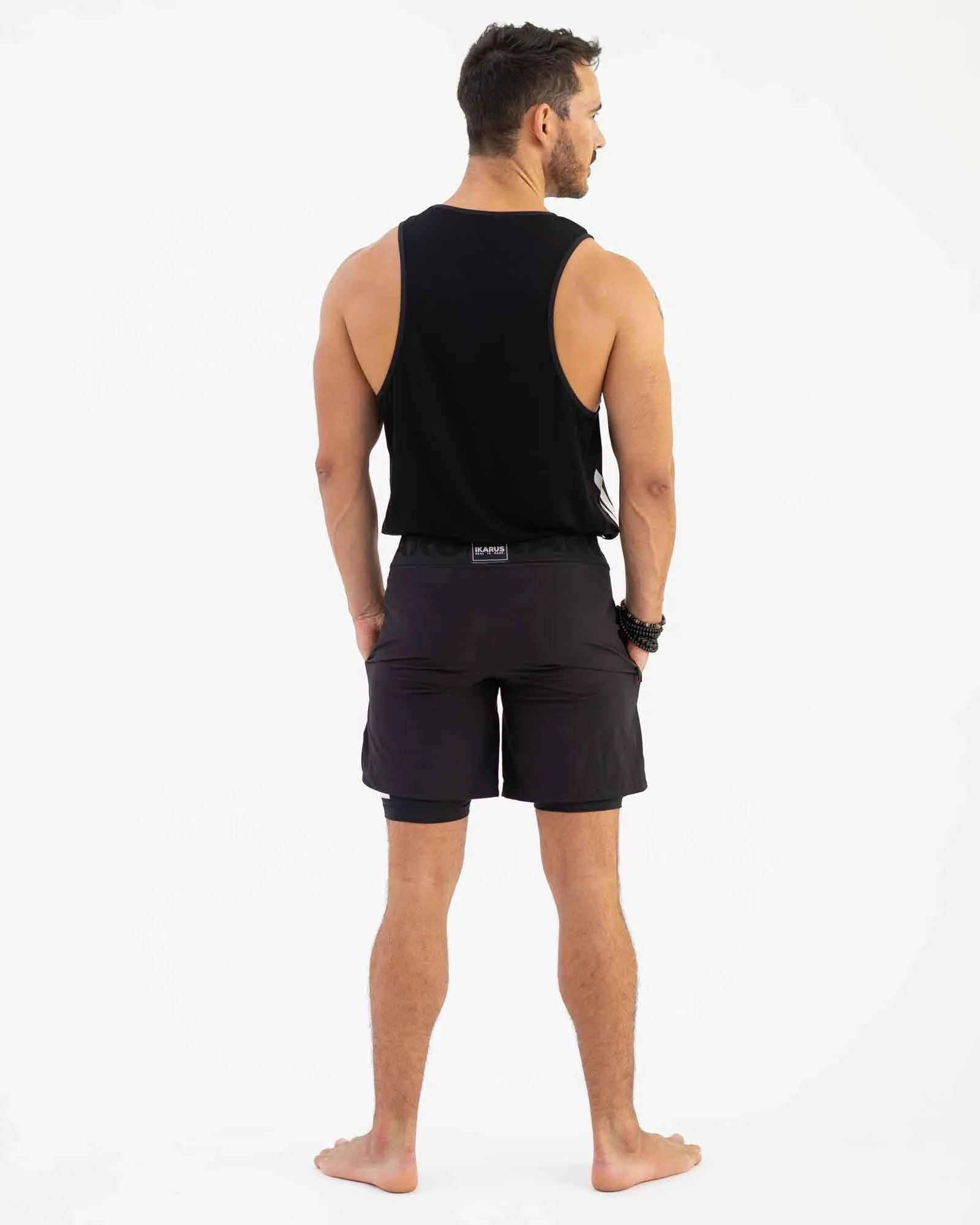 Yoga Shorts 2inOne PEGASUS | Black